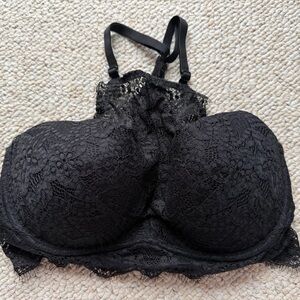 PINK Victoria's Secret Black Lace Bra
